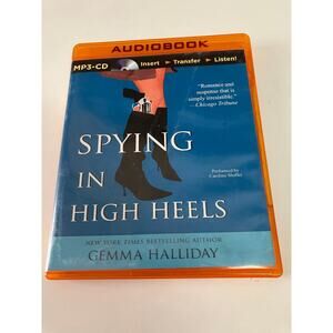 Spying in High Heels by Gemma Halliday Audiobook MP3-CD  Caroline Shaffer
